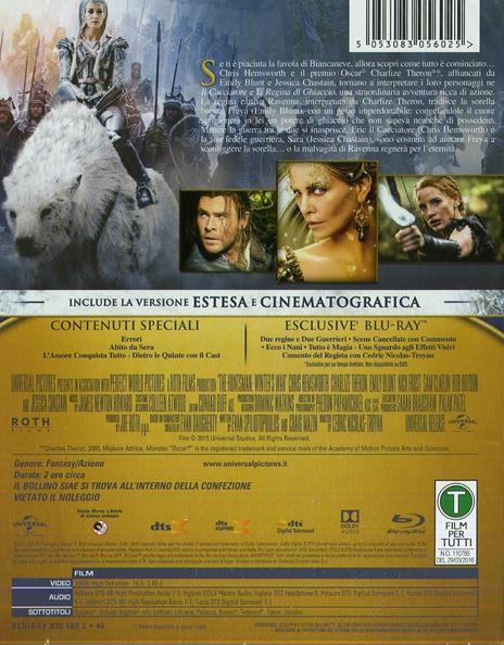 Il cacciatore e la regina di ghiaccio (Blu-ray) di Cedric Nicolas-Troyan - Blu-ray - 2