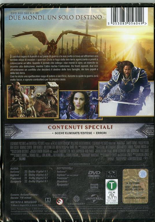 Warcraft. L'inizio di Duncan Jones - DVD - 6