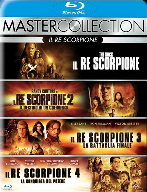 Il Re Scorpione Collection. (4 Blu-ray) di Chuck Russell,Russell Mulcahy,Mike Elliott,Roel Reiné