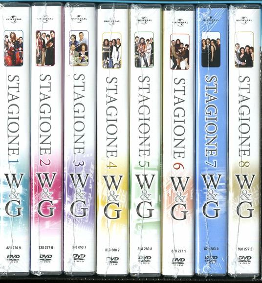Will & Grace. Stagione 1 - 8 (34 DVD) di James Burrows - DVD - 2