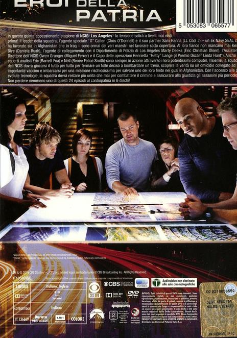 NCIS: Los Angeles. Stagione 5 (6 DVD) di Tony Wharmby,Dennis Smith,Terrence O'Hara - DVD - 2