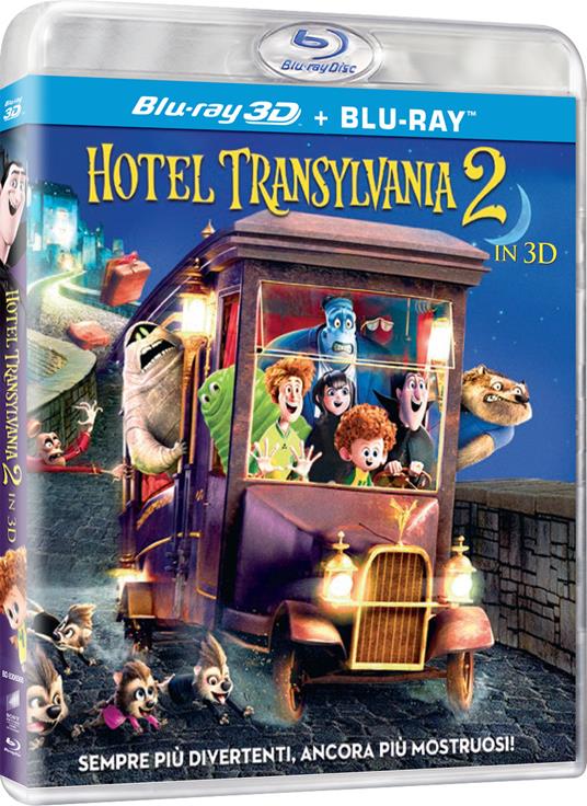 Hotel Transylvania 2 3D (Blu-ray + Blu-ray 3D) di Genndy Tartakovsky