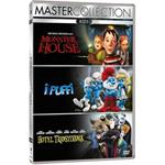 I Puffi + Hotel Transylvania + Monster House (3 Blu-ray)