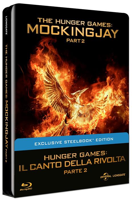 Hunger Games. Il canto della rivolta. Parte 2. Con Steelbook di Francis Lawrence - Blu-ray