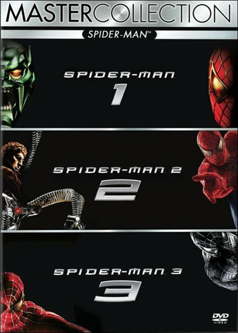 Spider-Man. Master Collection (3 DVD) di Sam Raimi