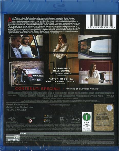 Animali notturni (Blu-ray) di Tom Ford - Blu-ray - 8