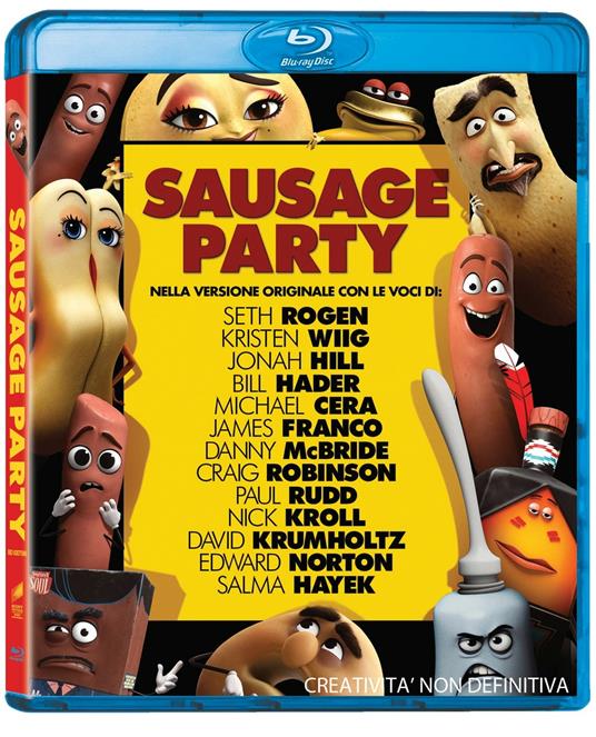 Sausage Party. Vita segreta di una salsiccia (Blu-ray) di Greg Tiernan,Conrad Vernon - Blu-ray