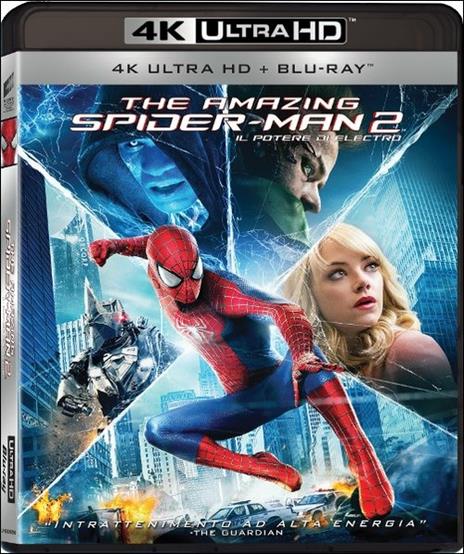 The Amazing Spider-Man 2. Il potere di Electro (Blu-ray + Blu-ray 4K Ultra HD) di Marc Webb