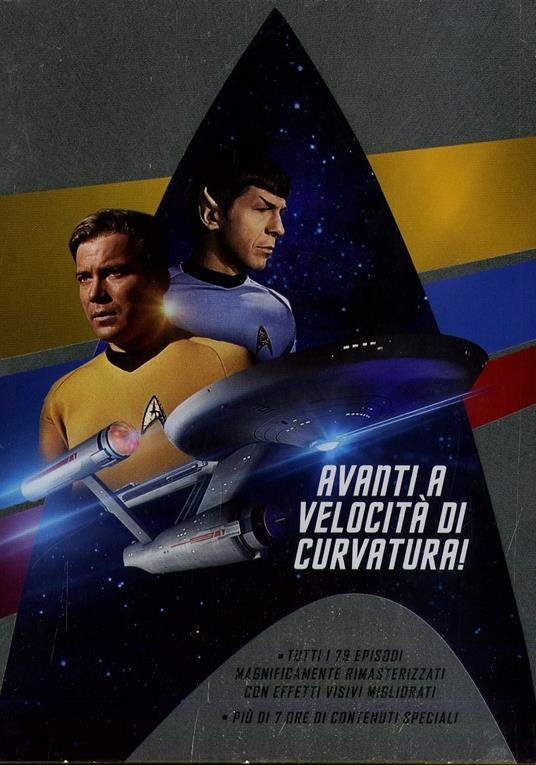 Star Trek. La serie classica. Stagioni 1 - 3 (22 DVD) di Marc Daniels,Joseph Pevney,Vincent McEveety - DVD - 2