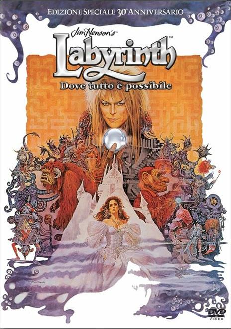 Labyrinth - 30th Anniversary Edition<span>.</span> Ediz. speciale 30º anniversario di Jim Henson - DVD