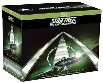 Star Trek: The Next Generation. The Full Jurney. Stagioni 1-7. Serie TV ita (41 Blu-ray) di Les Landau,Cliff Bole,Winrich Kolbe - Blu-ray