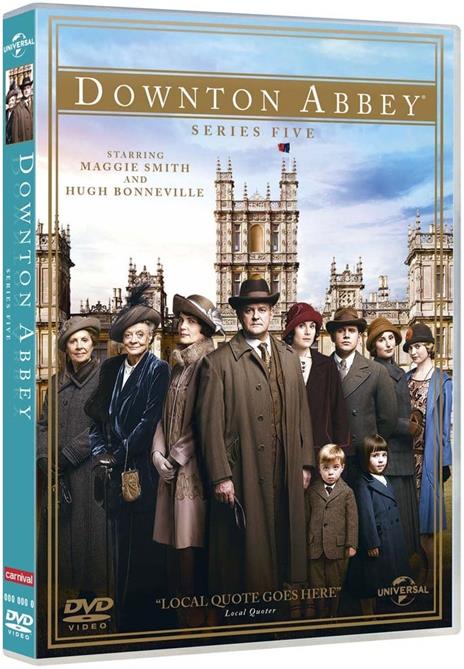 Downton Abbey. Stagione 5 (Serie TV ita) (4 DVD) di Ashley Pearce,Andy Goddard,Brian Kelly - DVD