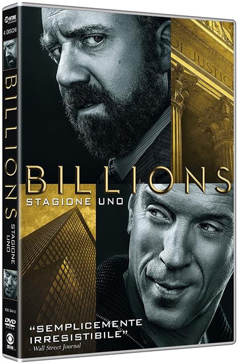 Billions. Stagione 1 (4 DVD) di Anna Boden,Ryan Fleck,Neil Burger - DVD