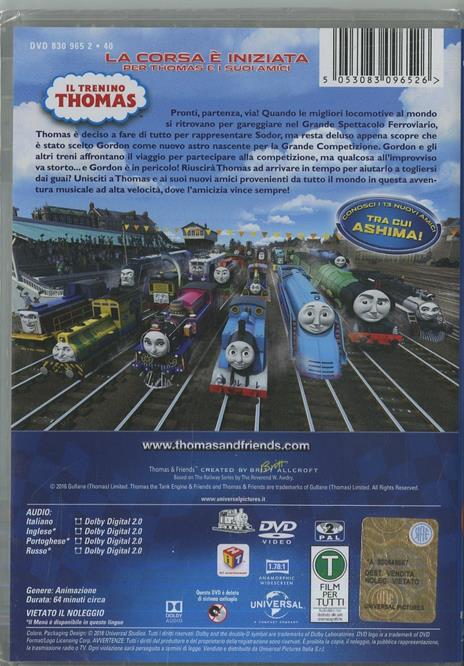 Il trenino Thomas. La grande corsa di David Stoten - DVD - 2