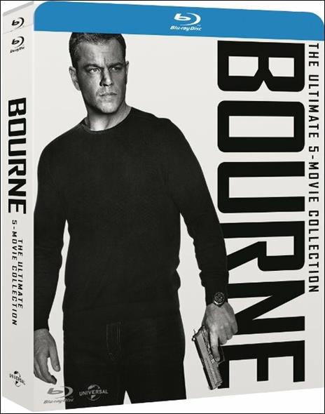 Jason Bourne. 5 Movie Collection (5 Blu-ray) di Tony Gilroy,Paul Greengrass,Doug Liman