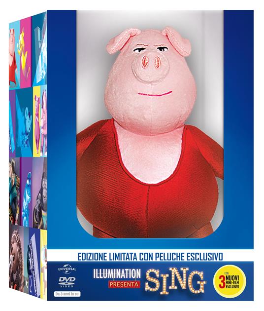 Sing. Con peluche (DVD) di Christophe Lourdelet,Garth Jennings - DVD