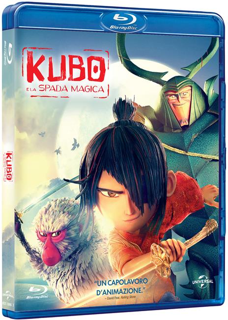 Kubo e la spada magica (Blu-ray) di Travis Knight - Blu-ray