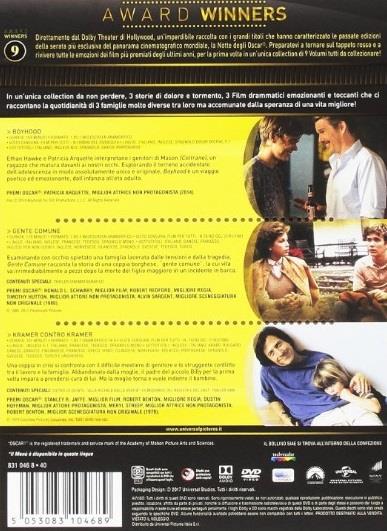 Boyhood. Gente comune. Kramer contro Kramer. Oscar Collection (3 DVD) di Robert Benton,Richard Linklater,Robert Redford - 2