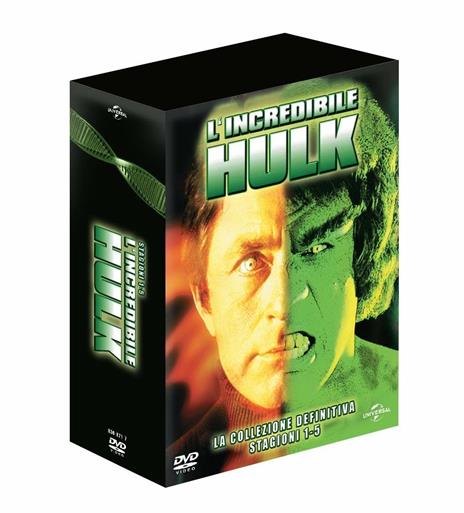 L' incredibile Hulk. La serie completa. Stagioni 1-5. Serie TV ita (24 DVD) di Patrick Boyriven,Mark A. Burley - DVD - 2