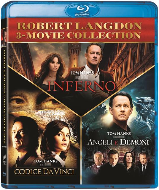Robert Langdon Trilogy (3 Blu-ray) di Ron Howard