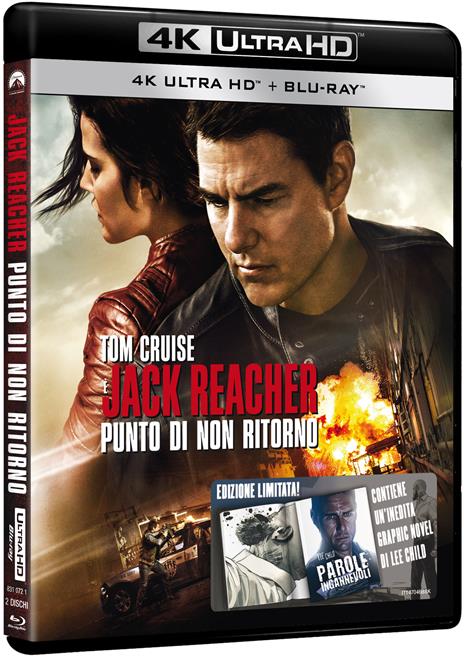 Jack Reacher. Punto di non ritorno (Blu-ray + Blu-ray 4K Ultra HD) di Edward Zwick