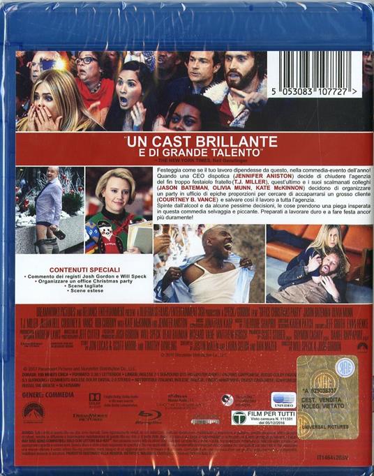 La festa prima delle feste (Blu-ray) di Jon Lucas - Blu-ray - 2