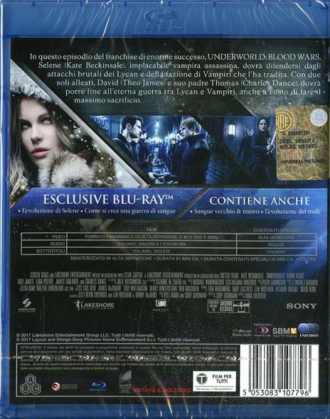 Underworld. Blood Wars (Blu-ray) di Anna Foerster - Blu-ray - 2
