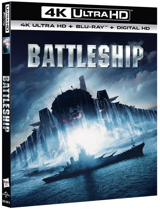 Battleship (Blu-ray + Blu-ray 4K Ultra HD) di Peter Berg - Blu-ray + Blu-ray Ultra HD 4K