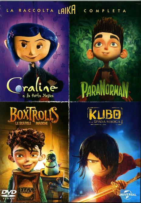 LAIKA Collection (4 DVD) di Graham Annable,Chris Butler,Sam Fell,Travis Knight,Henry Selick,Anthony Stacchi - 2
