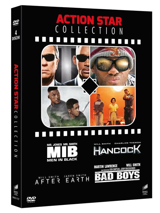 Will Smith Collection (4 DVD) di Michael Bay,Barry Sonnenfeld,Peter Berg,M. Night Shyamalan