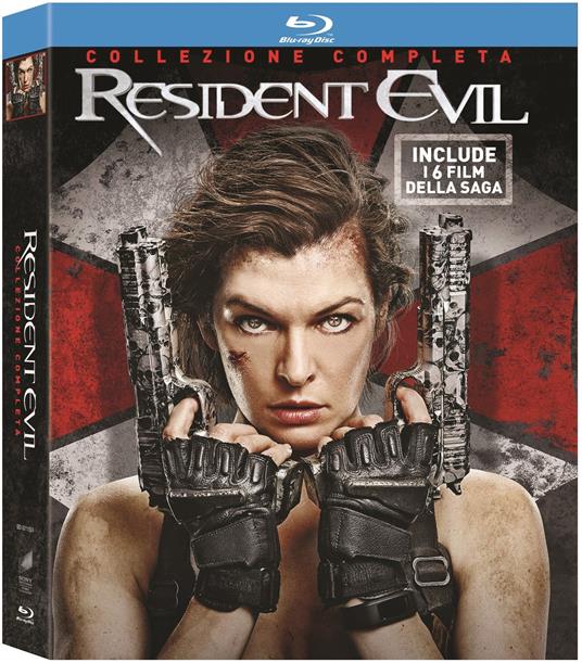 Resident Evil Ultimate Collection (6 Blu-ray) di Paul W. S. Anderson,Russell Mulcahy,Alexander Witt