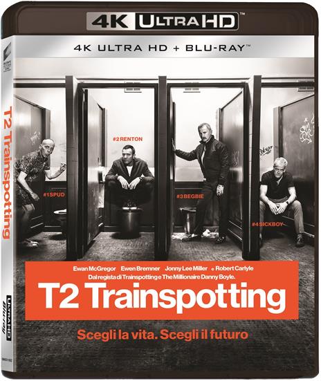 T2 Trainspotting (Blu-ray + Blu-ray 4K Ultra HD) di Danny Boyle