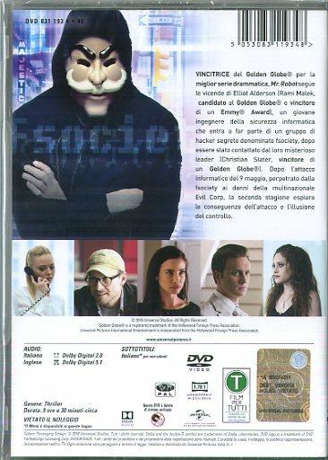 Mr. Robot. Stagione 2. Serie TV ita (4 DVD) di Sam Esmail,Jim McKay,Tricia Brock - DVD - 2