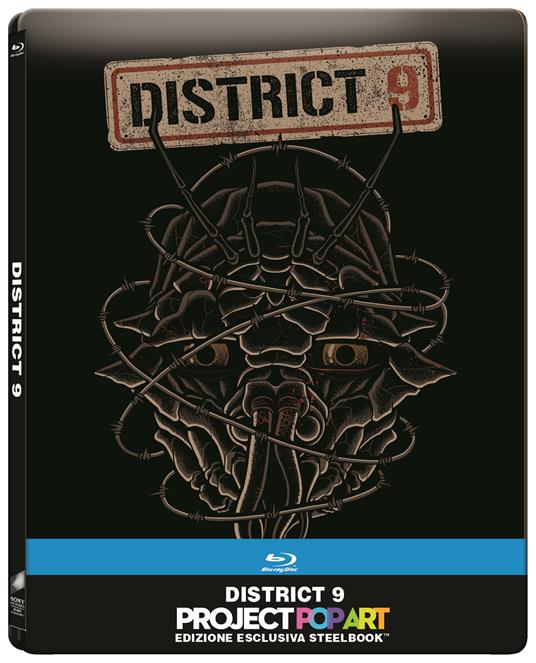 District 9. Vietato ai non-umani. Con Steelbook di Neill Blomkamp - Blu-ray