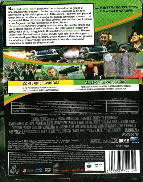 The Green Hornet. Con Steelbook (DVD + Blu-ray) di Michel Gondry - DVD + Blu-ray - 2