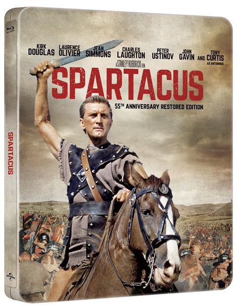 Spartacus. Con Steelbook di Stanley Kubrick - Blu-ray