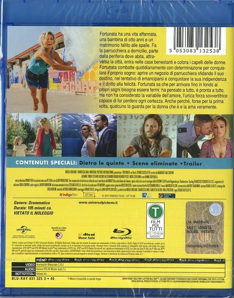 Fortunata (Blu-ray) di Sergio Castellitto - Blu-ray - 2