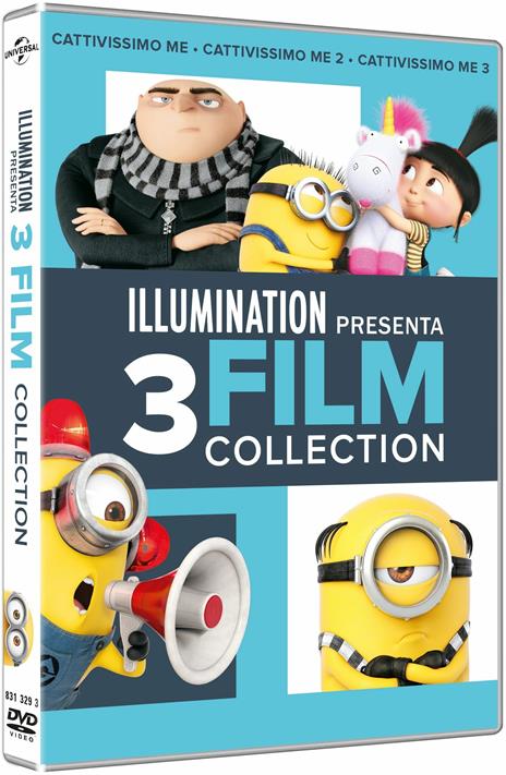 Cattivissimo Me. 3 Movies Collection (3 DVD) di Kyle Balda,Pierre Coffin,Eric Guillon,Chris Renaud