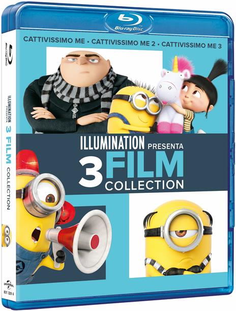 Cattivissimo Me. 3 Movies Collection (3 Blu-ray) di Kyle Balda,Pierre Coffin,Eric Guillon,Chris Renaud