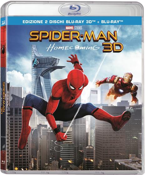 Spider-Man: Homecoming (Blu-ray + Blu-ray 3D) di Jon Watts