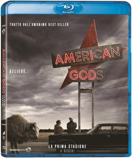 American Gods. Stagione 1. Serie TV ita (4 Blu-ray) di David Slade,Adam Kane,Vincenzo Natali,Floria Sigismondi,Craig Zobel - Blu-ray