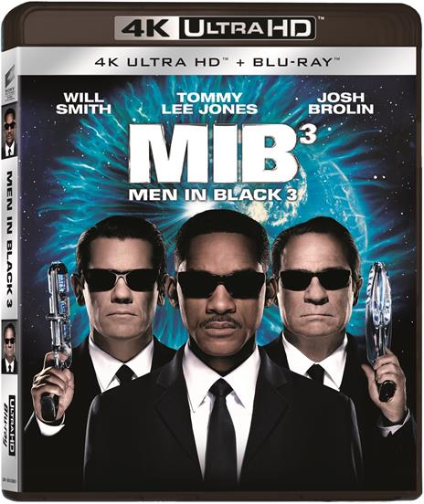 Men In Black 3. MIB (Blu-ray + Blu-ray 4K Ultra HD) di Barry Sonnenfeld