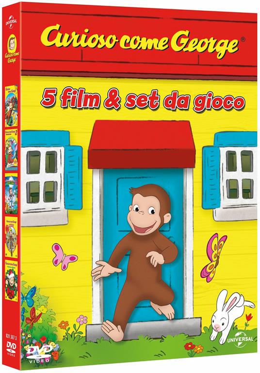 Curioso come George. Confanetto 5 film (5 DVD) - DVD - Film di Frank Marino  Bambini e ragazzi | Feltrinelli
