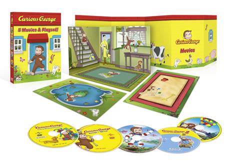 Curioso come George. Confanetto 5 film (5 DVD) - DVD - Film di Frank Marino  Bambini e ragazzi