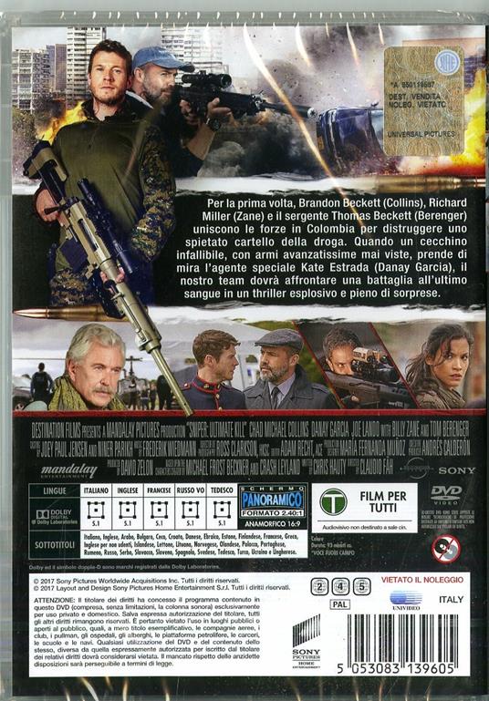 Sniper. Scontro totale (DVD) di Claudio Fäh - DVD - 2
