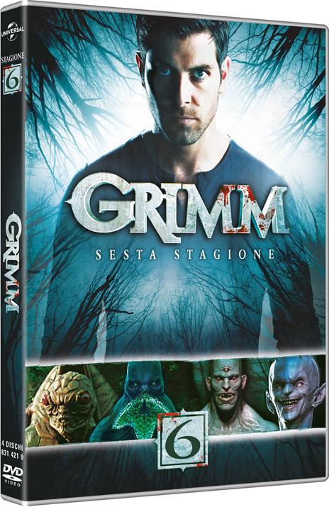 Grimm. Stagione 6. Serie TV ita (DVD) di Norberto Barba,David Solomon,Clark Mathis - DVD