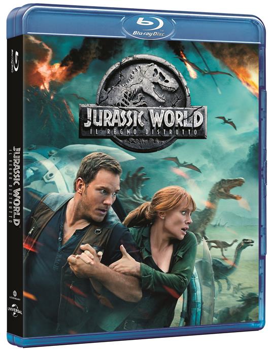 Jurassic World: Il Regno Distrutto (Blu-ray) di Juan Antonio Bayona - Blu-ray