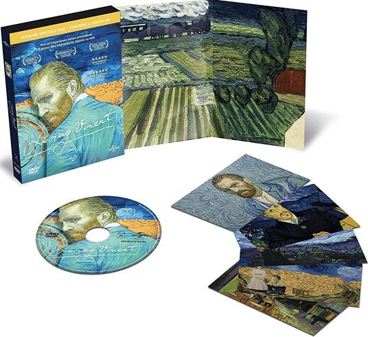 Loving Vincent. Digipack. Con 5 cartoline (DVD) di Dorota Kobiela,Hugh Welchman - DVD - 2