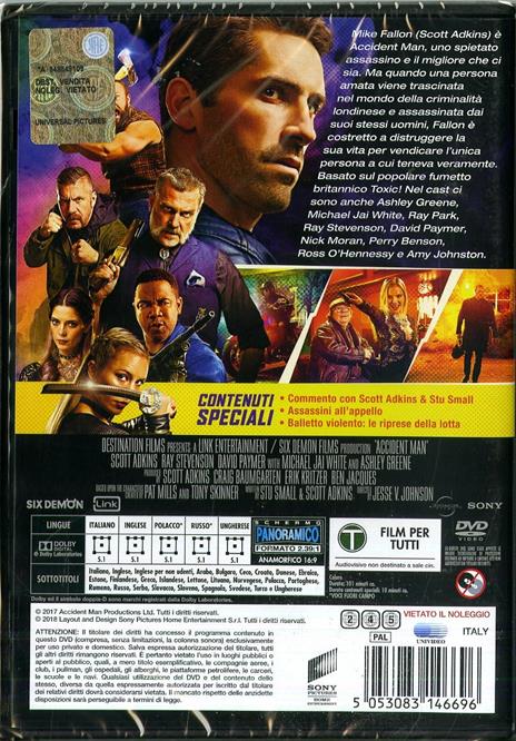 Accident Man (DVD) di Jesse V. Johnson - DVD - 2
