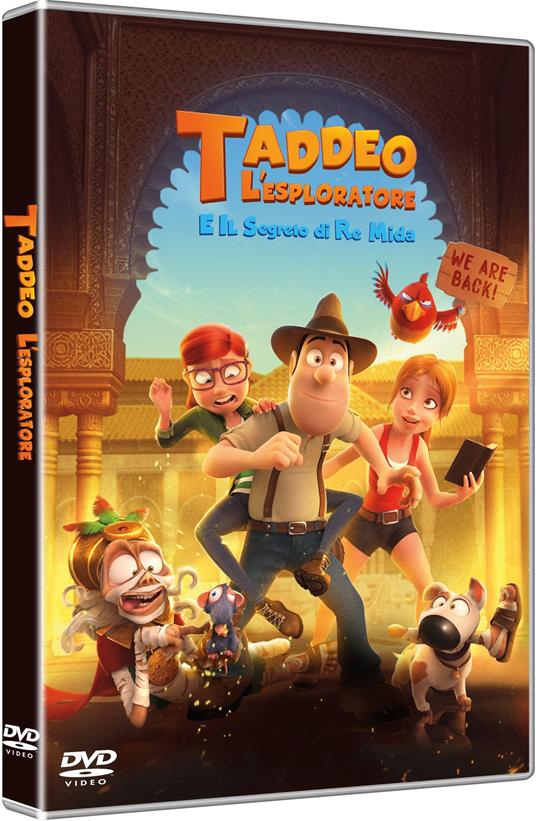 Taddeo l'esploratore e il segreto di re Mida (DVD) di Enrique Gato,David Alonso - DVD